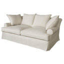 Newport 2.5 Seater Slip Cover Sofa- Salt & Pepper at online8 furniture store Auckland