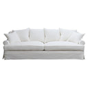 Newport 3.5 Seater Slip Cover Sofa - Cloud at online8 furniture store Auckland