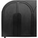 Nico 6-Door Sideboard | Matte Black at Online8 Furniture Auckland NZ