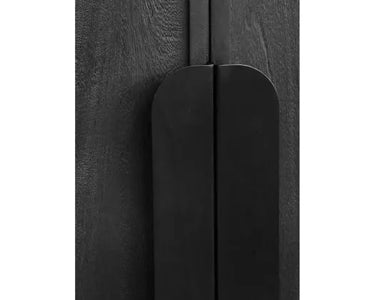 Nico 6-Door Sideboard | Matte Black at Online8 Furniture Auckland NZ