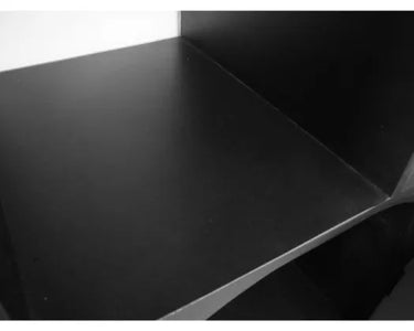 Nico Wooden Bookshelf - Matte Black at Online8 Furniture Auckland NZ