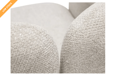 Nina Fabric Dining Chair - Dove at online8 furniture store Auckland