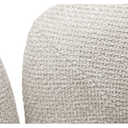 Nina Fabric Dining Chair - Dove at online8 furniture store Auckland