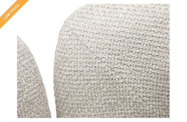 Nina Fabric Dining Chair - Dove at online8 furniture store Auckland