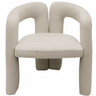 Nina Fabric Dining Chair - Dove at online8 furniture store Auckland
