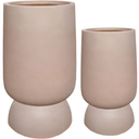 Nina Fiber Clay Planter - Dusty Pink at online8 furniture store Auckland