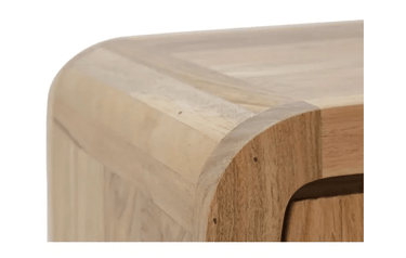 Noah Bedside Table - Natural at online8 furniture store Auckland