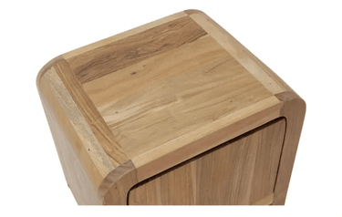 Noah Bedside Table - Natural at online8 furniture store Auckland
