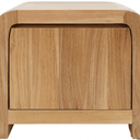 Noah Bedside Table - Natural at online8 furniture store Auckland