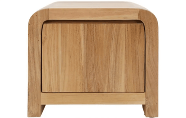 Noah Bedside Table - Natural at online8 furniture store Auckland