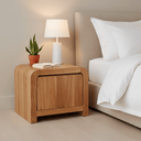 Noah Bedside Table - Natural at online8 furniture store Auckland
