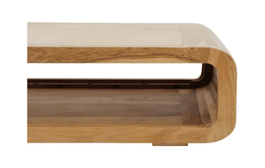 Noah Ovel coffee Table - Natural at online8 furniture store Auckland