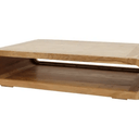 Noah Ovel coffee Table - Natural at online8 furniture store Auckland