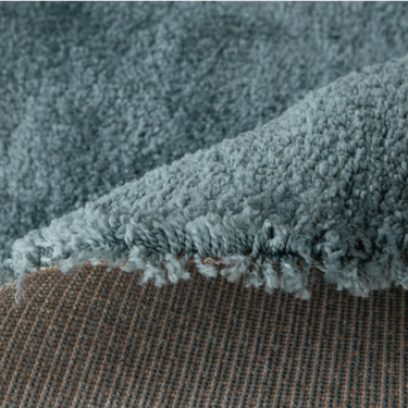 Nomadic Round Teal Blue Rug 200x200 at online8 furniture store Auckland