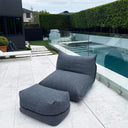 Noosa Outdoor Ottoman at online8 furniture store Auckland