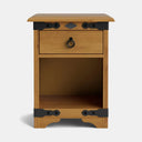 Nordic 1 Drawer Bedside Table - NZ Made at online8 furniture store Auckland