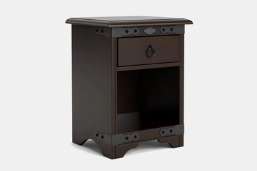Nordic 1 Drawer Bedside Table - NZ Made at online8 furniture store Auckland
