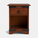 Nordic 1 Drawer Bedside Table - NZ Made at online8 furniture store Auckland