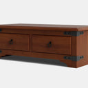 Nordic 2 Drawer Coffee Table - NZ Made at online8 furniture store Auckland
