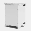 Nordic 3 Drawer Bedside Table - NZ Made at online8 furniture store Auckland