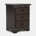 Nordic 3 Drawer Bedside Table - NZ Made at online8 furniture store Auckland