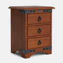 Nordic 3 Drawer Bedside Table - NZ Made at online8 furniture store Auckland
