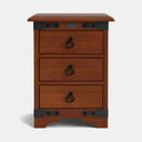 Nordic 3 Drawer Bedside Table - NZ Made at online8 furniture store Auckland
