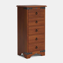 Nordic 5 Drawer Slimboy - NZ Made at online8 furniture store Auckland
