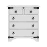 Nordic 5 Drawer Tallboy - NZ Made at online8 furniture store Auckland
