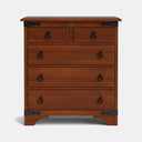 Nordic 5 Drawer Tallboy - NZ Made at online8 furniture store Auckland