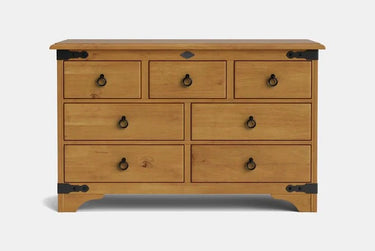 Nordic 7 Drawer Lowboy - NZ Made at online8 furniture store Auckland
