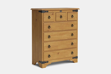 Nordic 7 Drawer Tallboy - NZ Made at online8 furniture store Auckland