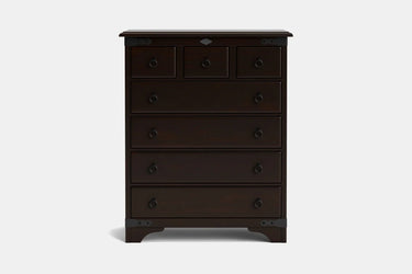 Nordic 7 Drawer Tallboy - NZ Made at online8 furniture store Auckland