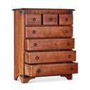 Nordic 7 Drawer Tallboy - NZ Made at online8 furniture store Auckland