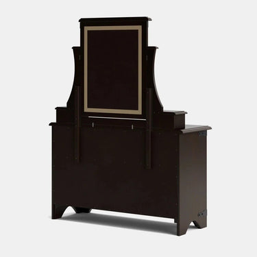 Nordic 9 Drawer Dresser & Mirror - NZ Made at online8 furniture store Auckland