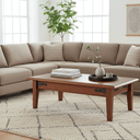 Nordic Coffee Table with Drawer - NZ Made at online8 furniture store Auckland