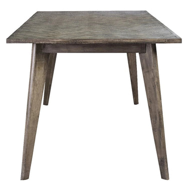 Nordic Herringbone Dining Table - 1800 at online8 furniture store Auckland