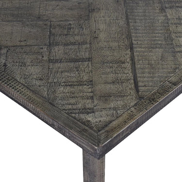 Nordic Herringbone Dining Table - 1800 at online8 furniture store Auckland