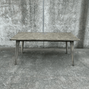 Nordic Herringbone Dining Table - 1800 at online8 furniture store Auckland