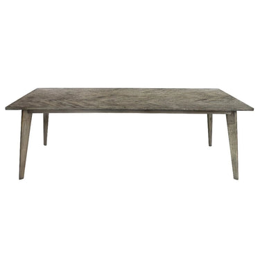 Nordic Herringbone Dining Table 2400 at online8 furniture store Auckland