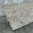 Nordic Herringbone Dining Table 2400 at online8 furniture store Auckland