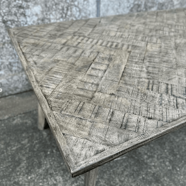 Nordic Herringbone Dining Table 2400 at online8 furniture store Auckland