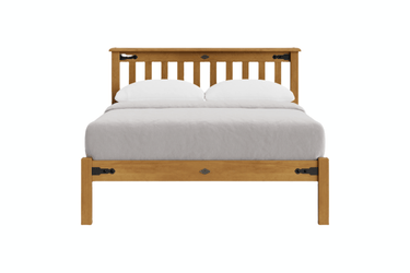 Nordic Low Foot Slatted Bed Frame - NZ Made at online8 furniture store Auckland