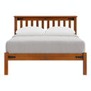 Nordic Low Foot Slatted Bed Frame - NZ Made at online8 furniture store Auckland