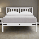 Nordic Low Foot Slatted Bed Frame - NZ Made at online8 furniture store Auckland
