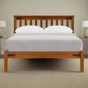 Nordic Low Foot Slatted Bed Frame - NZ Made at online8 furniture store Auckland