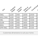 Nordic Low Foot Slatted Bed Frame - NZ Made at online8 furniture store Auckland