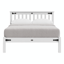 Nordic Low Foot Slatted Bed Frame - NZ Made at online8 furniture store Auckland