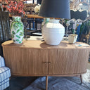 Nordic Oak Sideboard with Sliding Doors at online8 furniture store Auckland