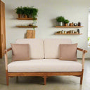 Nova 2 Seater Sofa - Natural at online8 furniture store Auckland